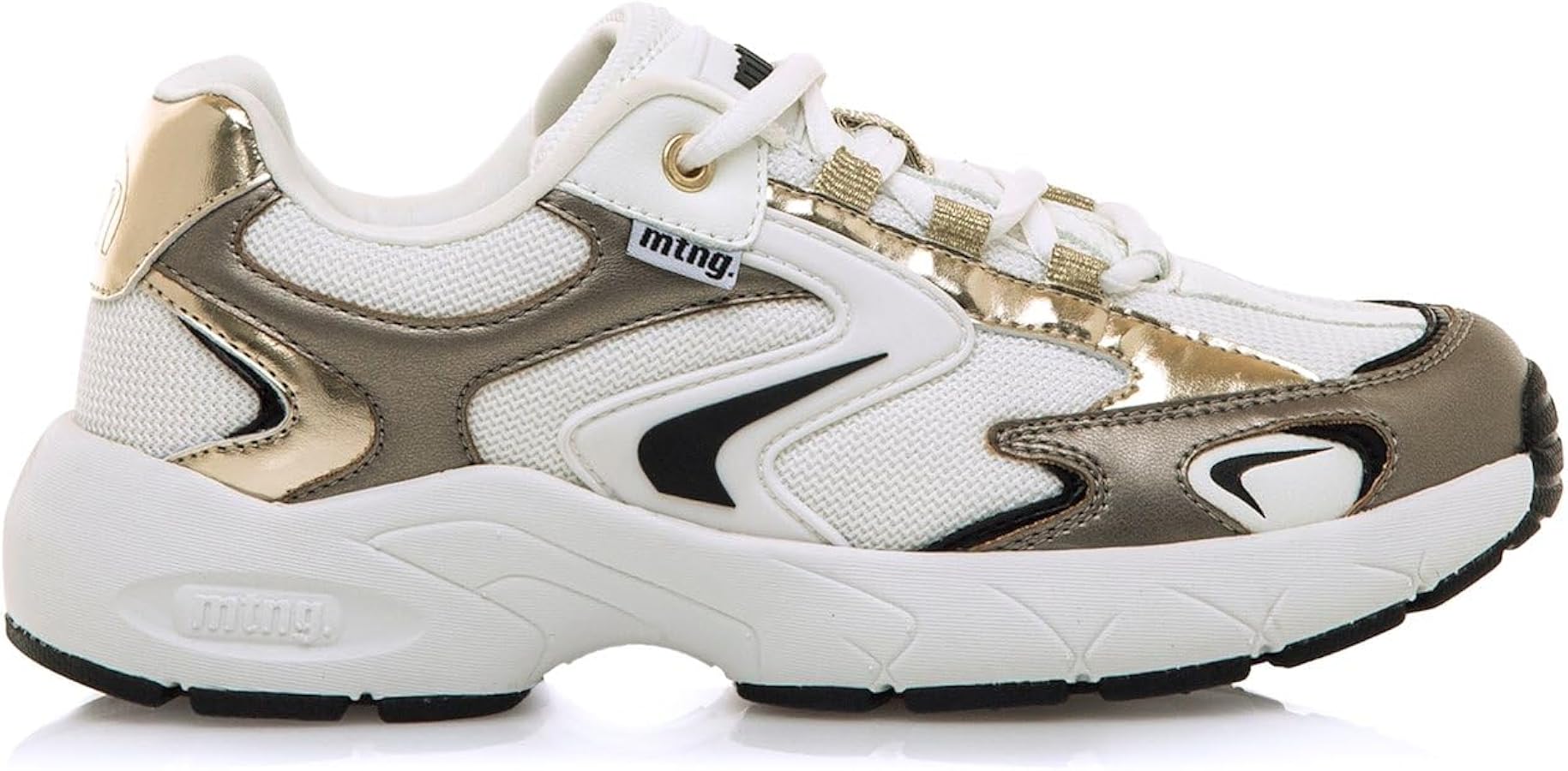 MTNG Deportivas Mujer Electra 60831 | 61039 | Blanco Oro : Amazon